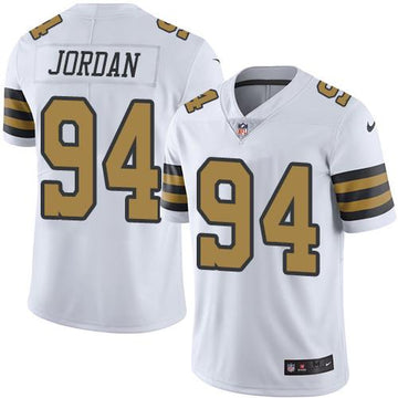 Cameron Jordan New Orleans Saints white jersey