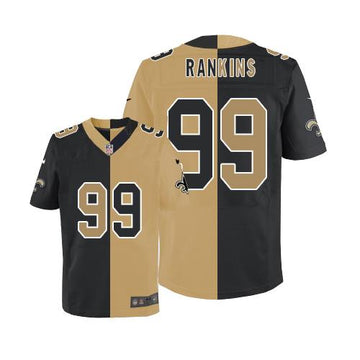 Sheldon Rankins New Orleans Saints black-gold Elite jersey