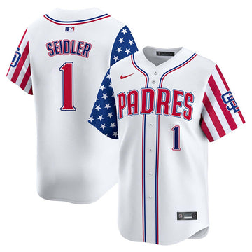Peter Seidler San Diego Padres white jersey