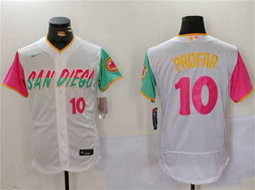 Jurickson Profar San Diego Padres white City Connect jersey