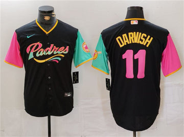 Yu Darvish San Diego Padres black City Connect jersey