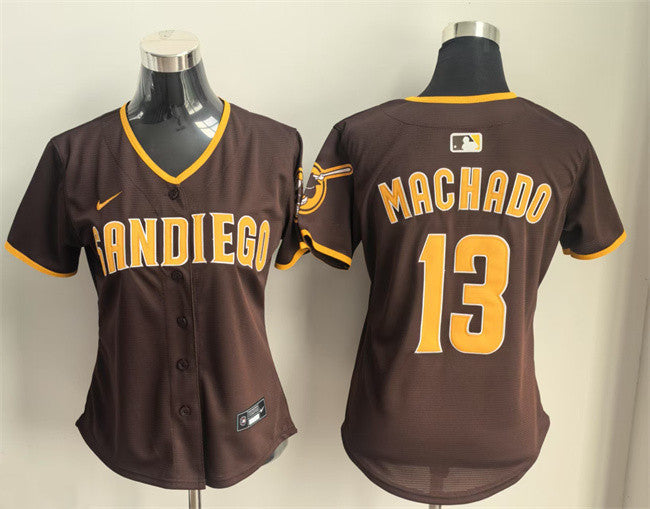 Manny Machado San Diego Padres brown jersey