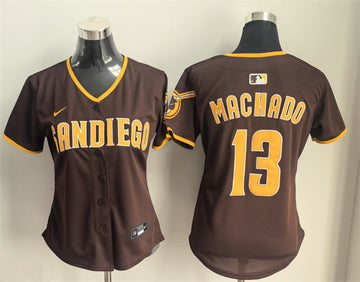 Manny Machado San Diego Padres brown jersey