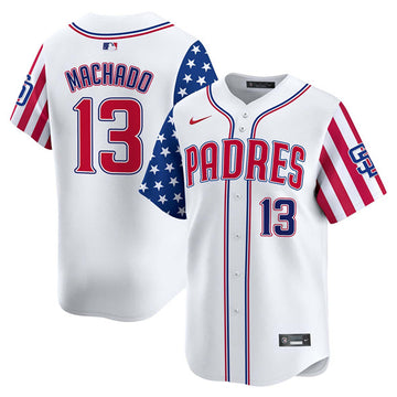 Manny Machado San Diego Padres white jersey