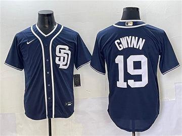 Tony Gwynn San Diego Padres navy jersey
