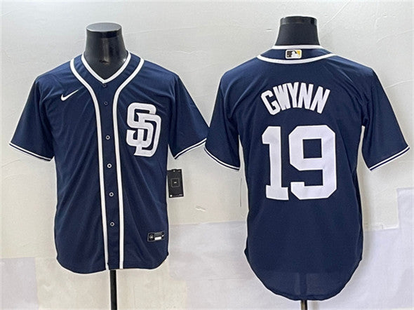 Tony Gwynn San Diego Padres navy jersey