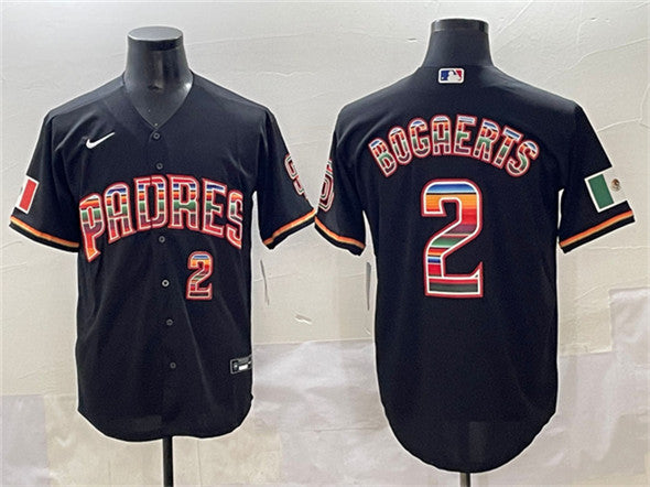 Xander Bogaerts San Diego Padres black jersey