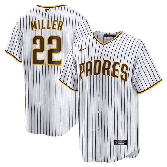 Mason Miller San Diego Padres white Limited jersey