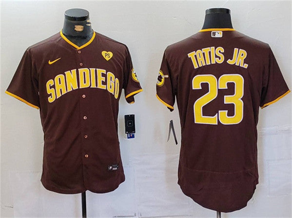 Fernando Tatis Jr San Diego Padres brown jersey