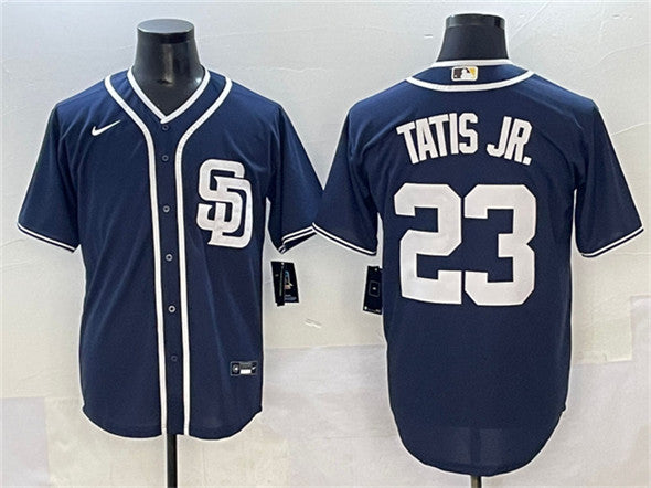 Fernando Tatis Jr San Diego Padres navy jersey