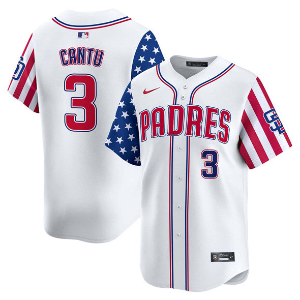 Jackson Merrill San Diego Padres white jersey