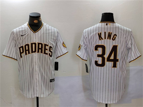 Michael King San Diego Padres white jersey