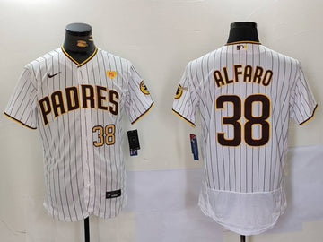 Jorge Alfaro San Diego Padres white jersey