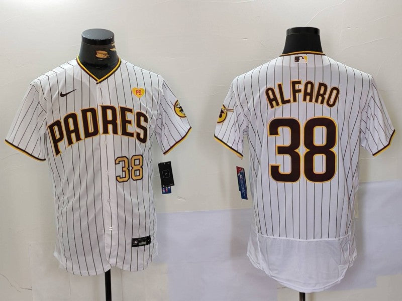 Jorge Alfaro San Diego Padres white jersey
