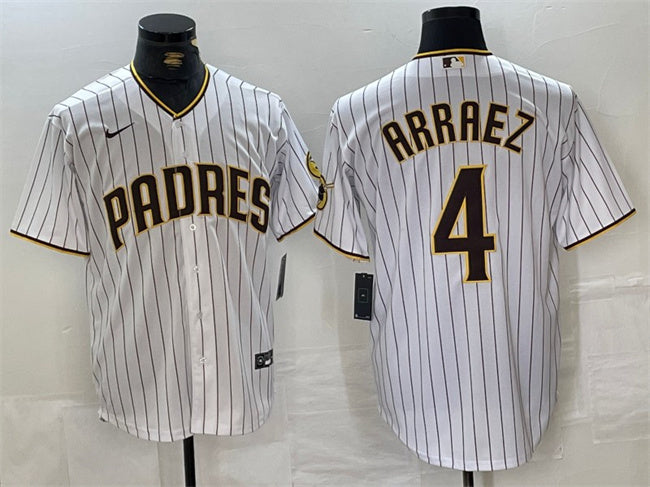 Luis Arraez San Diego Padres white jersey