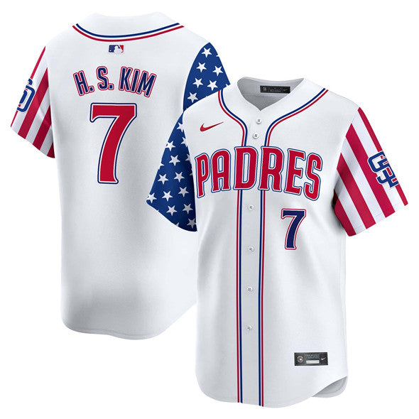 Ha-Seong Kim San Diego Padres white jersey