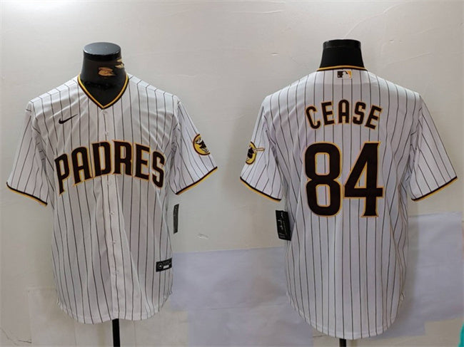 Dylan Cease San Diego Padres white jersey
