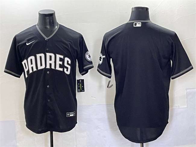 Custom San Diego Padres black jersey