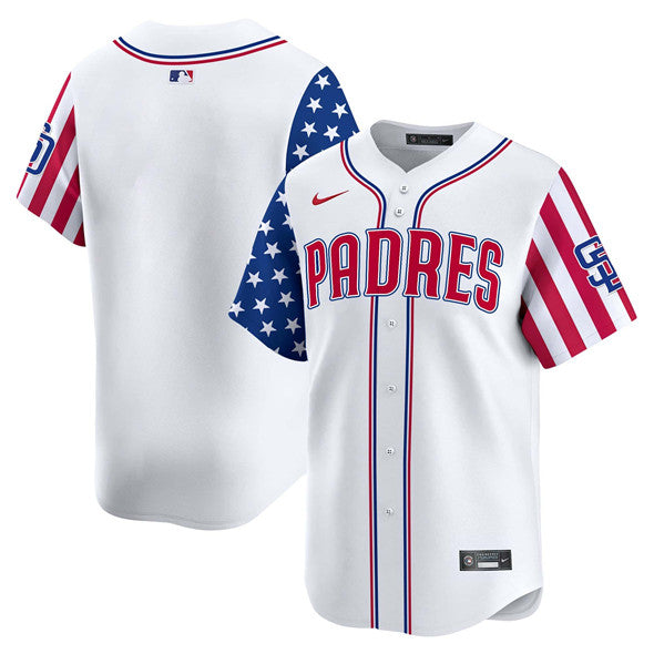 Custom San Diego Padres white jersey
