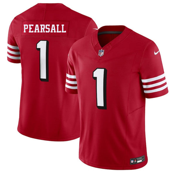 Ricky Pearsall New San Francisco 49ers red FUSE jersey