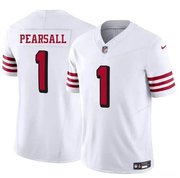 Ricky Pearsall New San Francisco 49ers white FUSE jersey