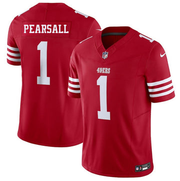 Ricky Pearsall San Francisco 49ers red FUSE jersey
