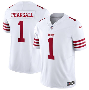 Ricky Pearsall San Francisco 49ers white FUSE jersey