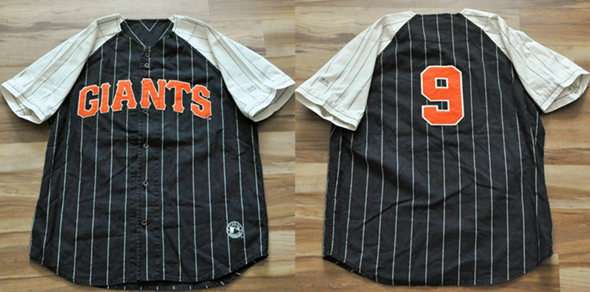 Custom San Francisco Giants black jersey