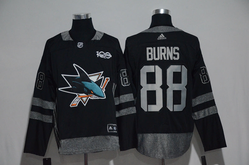 Brent Burns San Jose Sharks black jersey