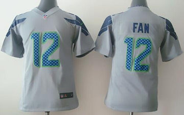 Fan Seattle Seahawks grey Elite jersey