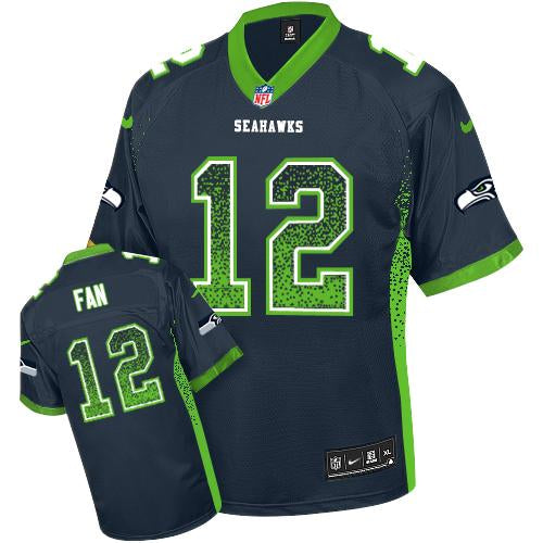 Fan Seattle Seahawks blue Elite jersey