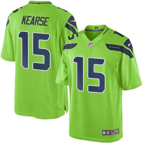 Jermaine Kearse Seattle Seahawks green jersey