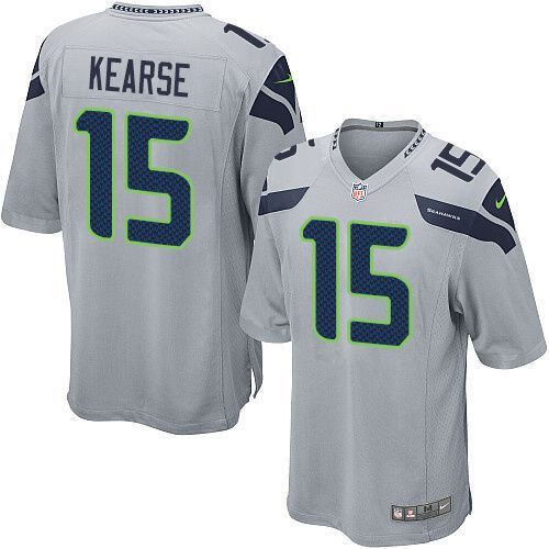 Jermaine Kearse Seattle Seahawks grey Elite jersey