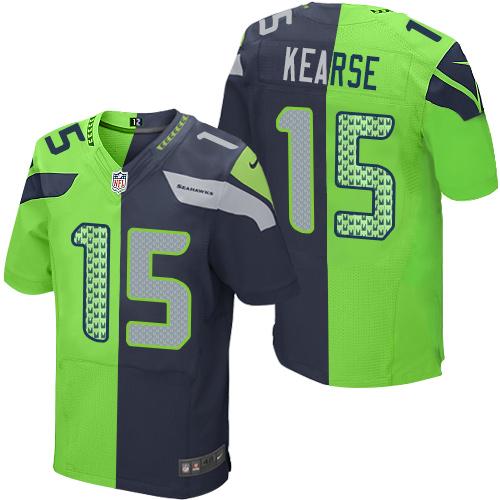 Jermaine Kearse Seattle Seahawks blue-green Elite jersey