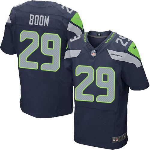 Earl Thomas III Seattle Seahawks blue Elite jersey