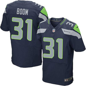 Kam Chancellor Seattle Seahawks blue Elite jersey