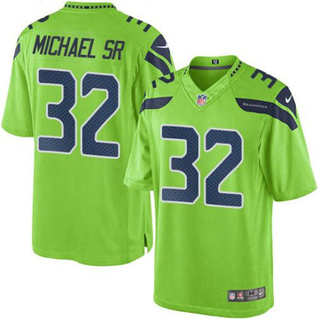 Christine Michael SR Seattle Seahawks green jersey