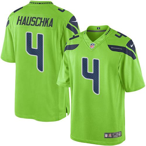 Steven Hauschka Seattle Seahawks green jersey