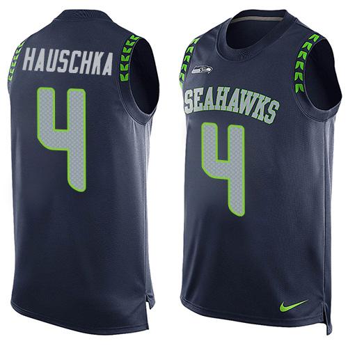 Steven Hauschka Seattle Seahawks blue jersey