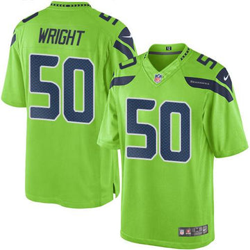 KJ Wright Seattle Seahawks green jersey