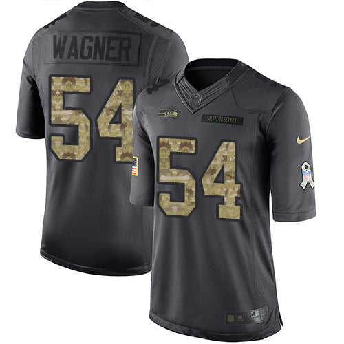 Bobby Wagner Seattle Seahawks black Salute To Service jersey