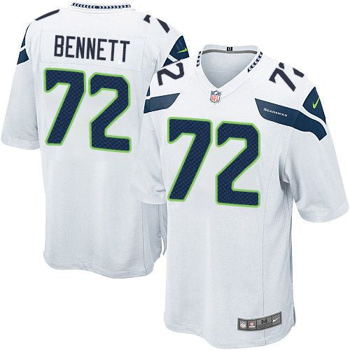 Michael Bennett Seattle Seahawks white Elite jersey