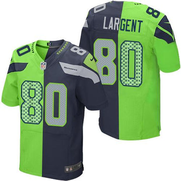 Steve Largent Seattle Seahawks blue-green Elite jersey