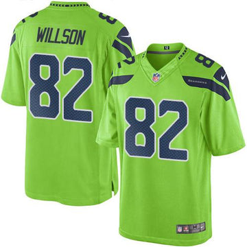 Luke Willson Seattle Seahawks green jersey