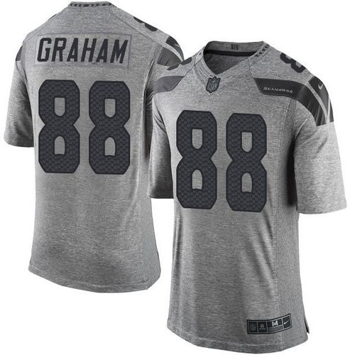 Jimmy Graham Seattle Seahawks gray jersey