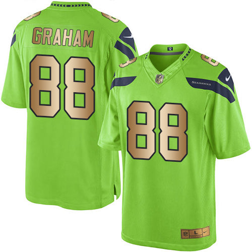 Jimmy Graham Seattle Seahawks green jersey