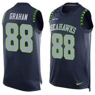 Jimmy Graham Seattle Seahawks blue jersey