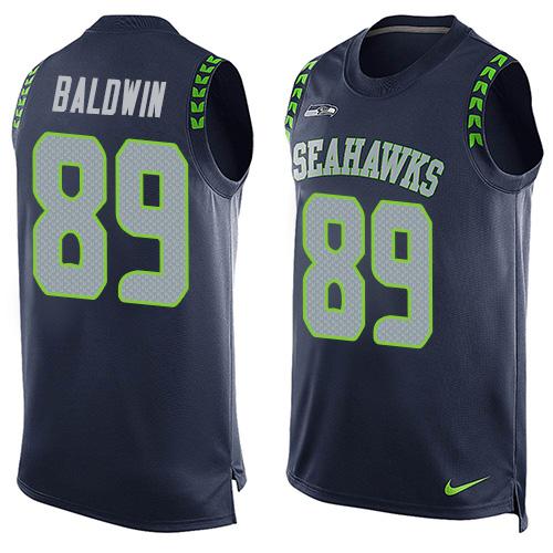 Doug Baldwin Seattle Seahawks blue jersey