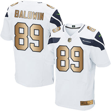 Doug Baldwin Seattle Seahawks white Elite jersey
