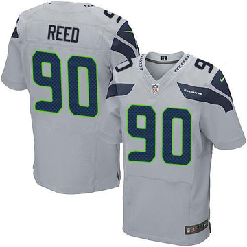 Jarran Reed Seattle Seahawks grey Elite jersey